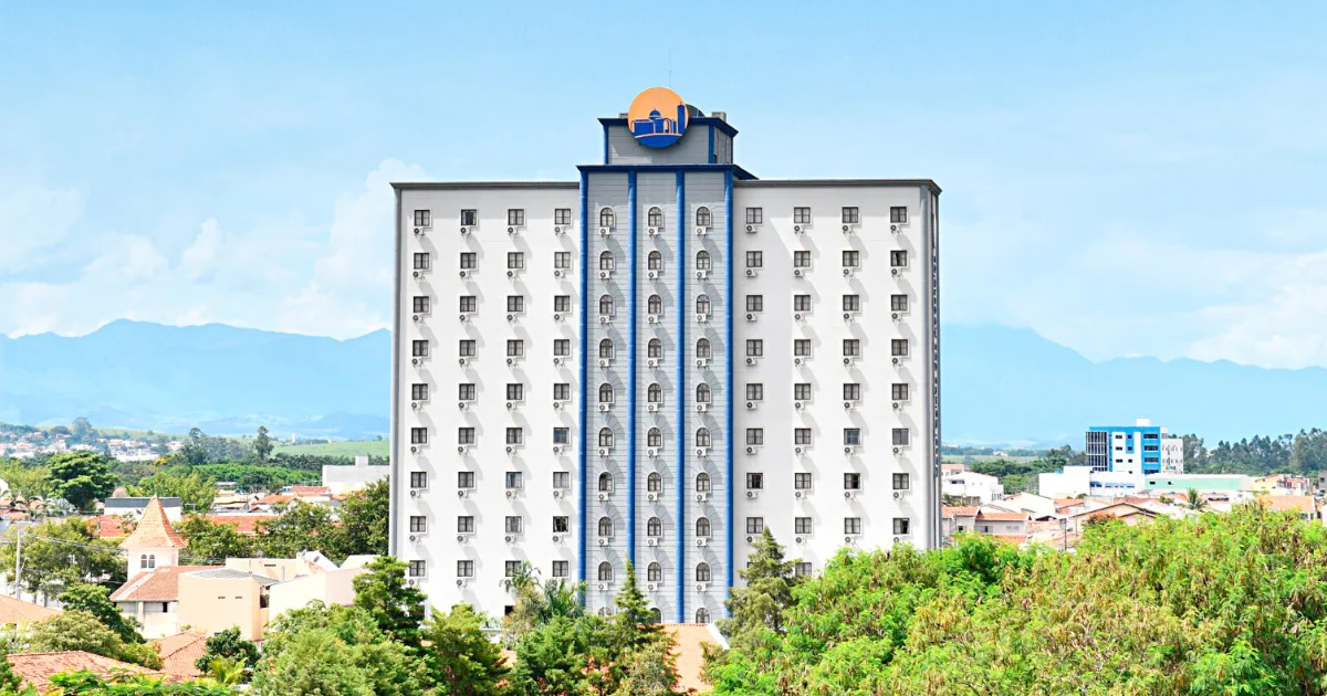 Fachada do hotel