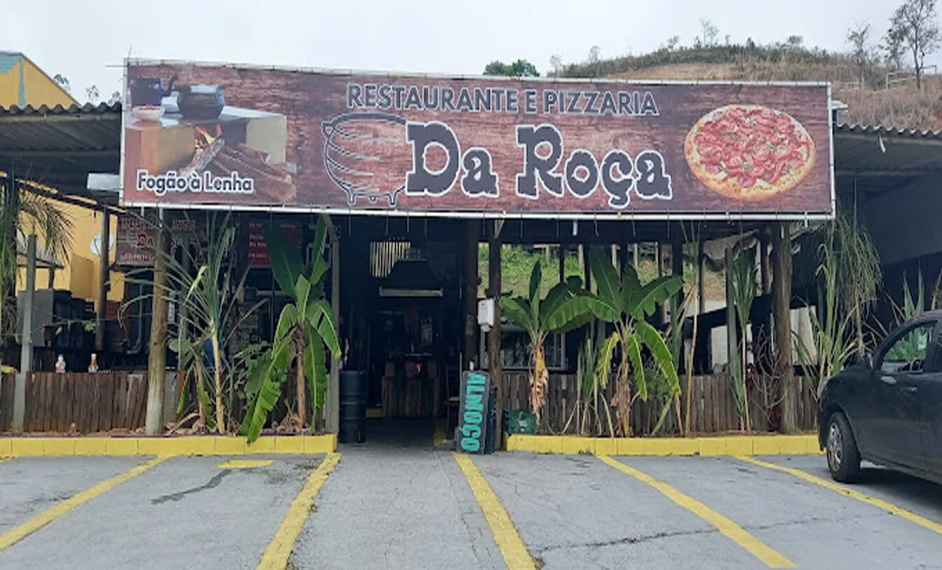Fachada do Restaurante Da Roça.